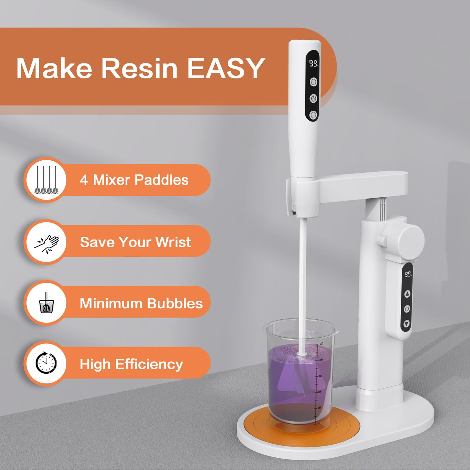 Blender - Electric Resin Stirrer Electric Resin Mixer