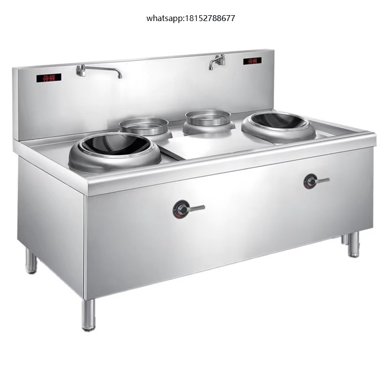 Induction Cooker - Electric Induction Double Burner Wok Range