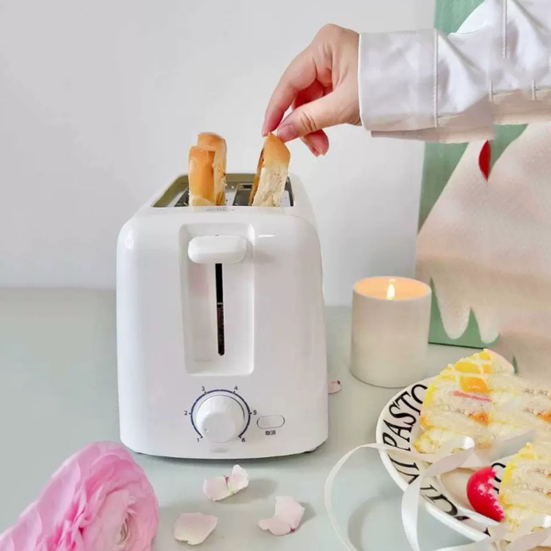 Toaster - 220V Stainless Steel Electric Toaster Bread