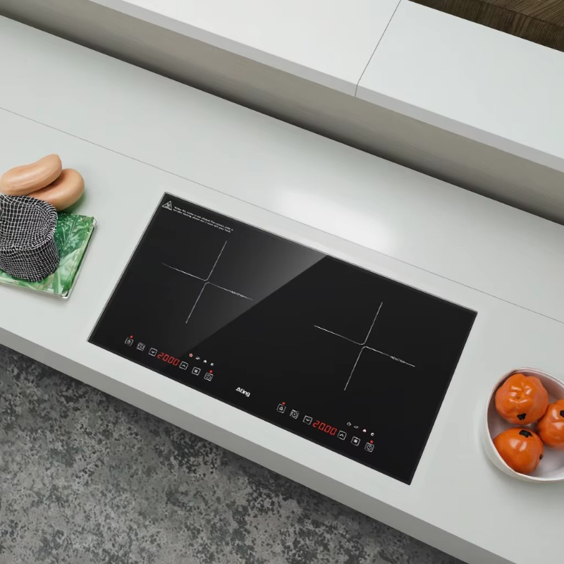 Induction Cooker - 4400W Induction Hob 2 Burner Touch