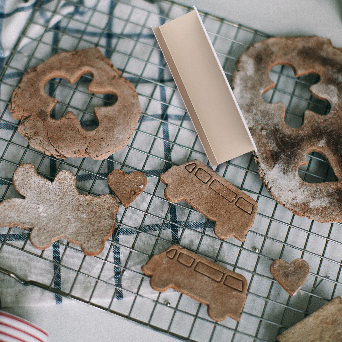 Air Fryer - U Shape Stainless Steel Non-Stick Cookie