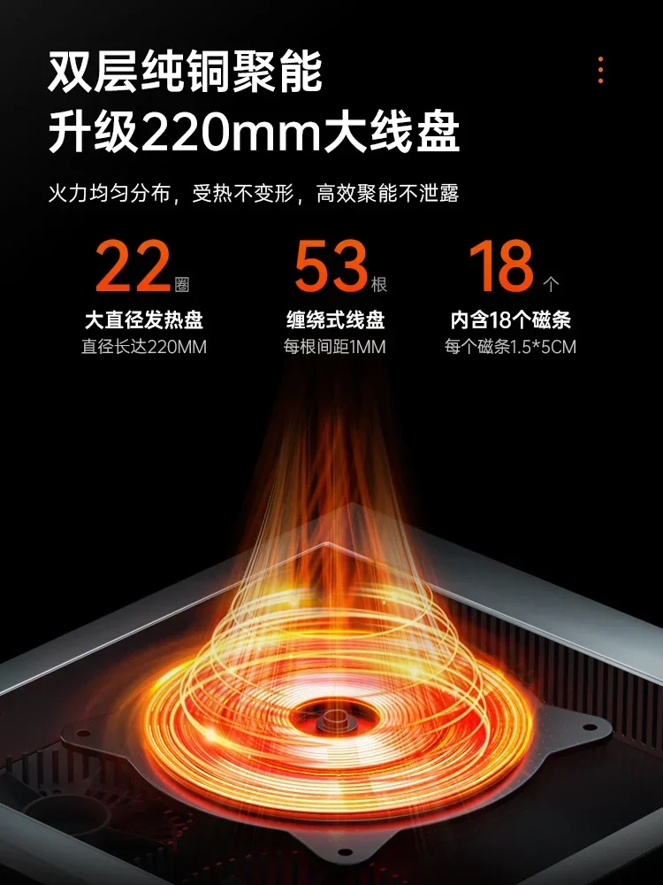 Commercial 3500W high-power in - Induction Cooktop Portable ulasan dan harga