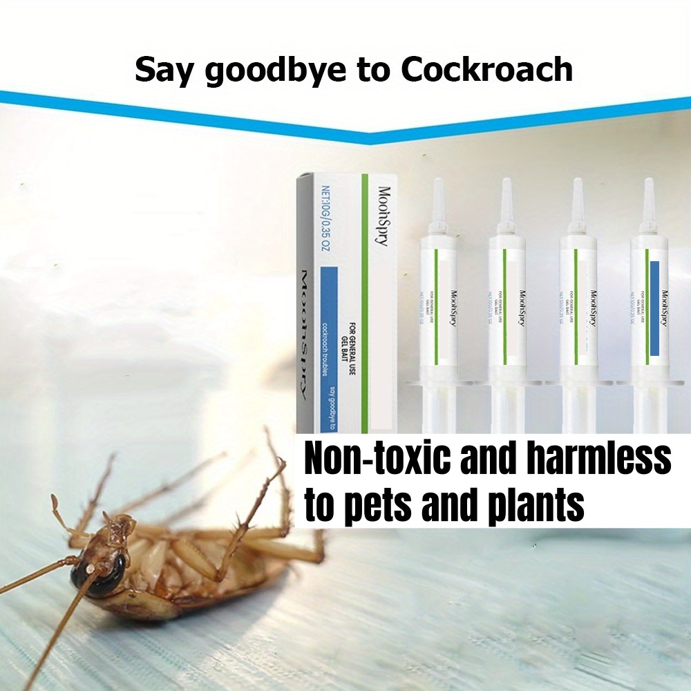4 Tubes Cockroach Attractant B - Kitchen Appliances Cabinet ulasan dan harga