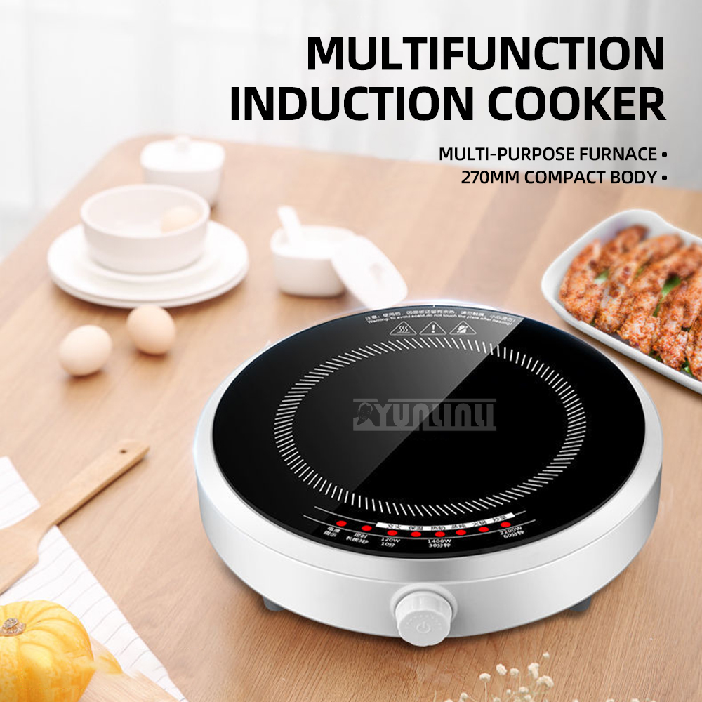Round Smart Induction Cooker H - Induction Cooktop Portable ulasan dan harga
