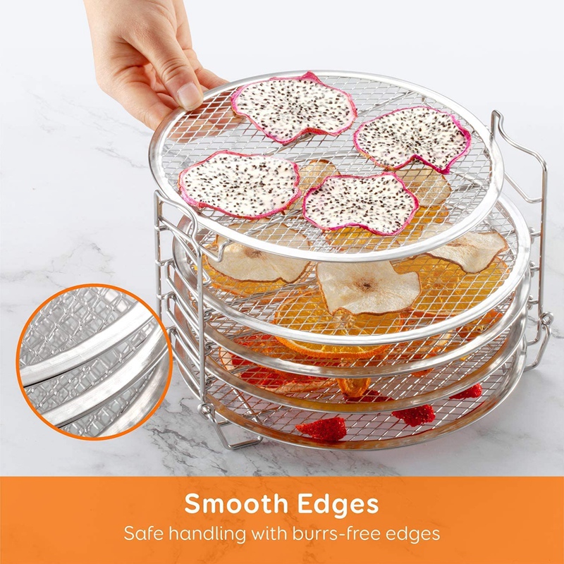 Dehydrator Rack Stainless Stee - Air Fryer ulasan dan harga