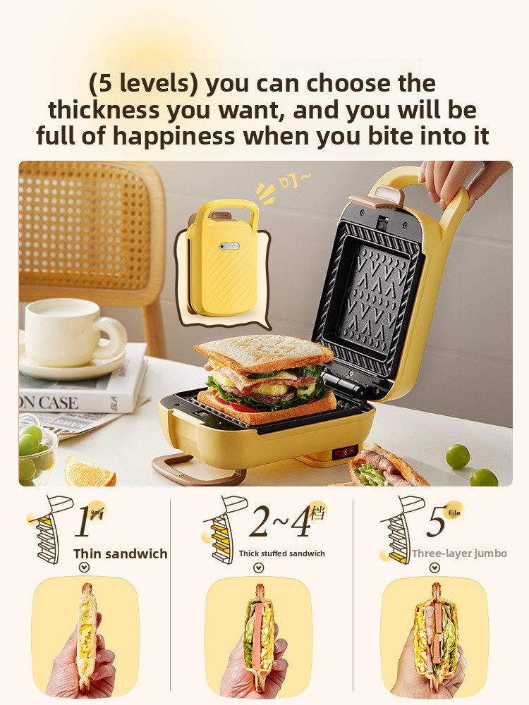 Household Thickened Hot Press  - Toaster ulasan dan harga