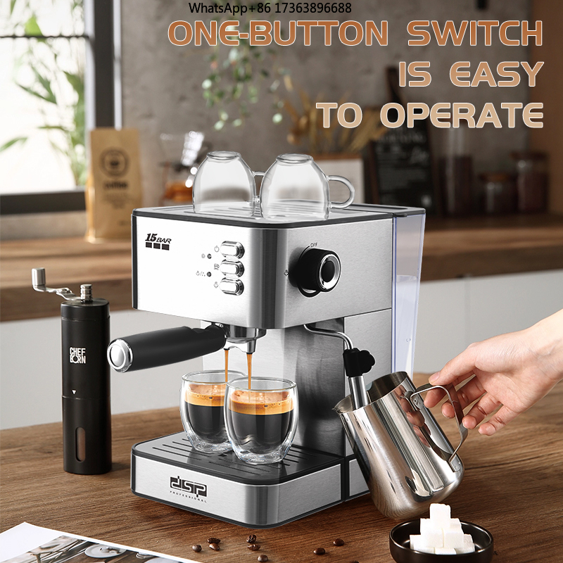DSP 15 Bar Espresso Coffee Mak - Coffee Maker ulasan dan harga