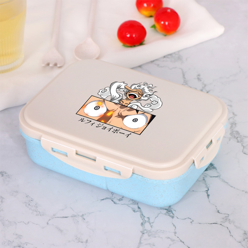One Piece Boy Girl Bento Lunch - Microwave Oven ulasan dan harga