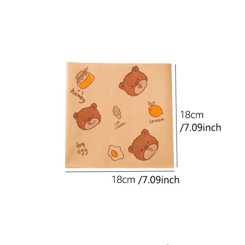 100-Piece Oil-Proof Sandwich W - Microwave Oven ulasan dan harga