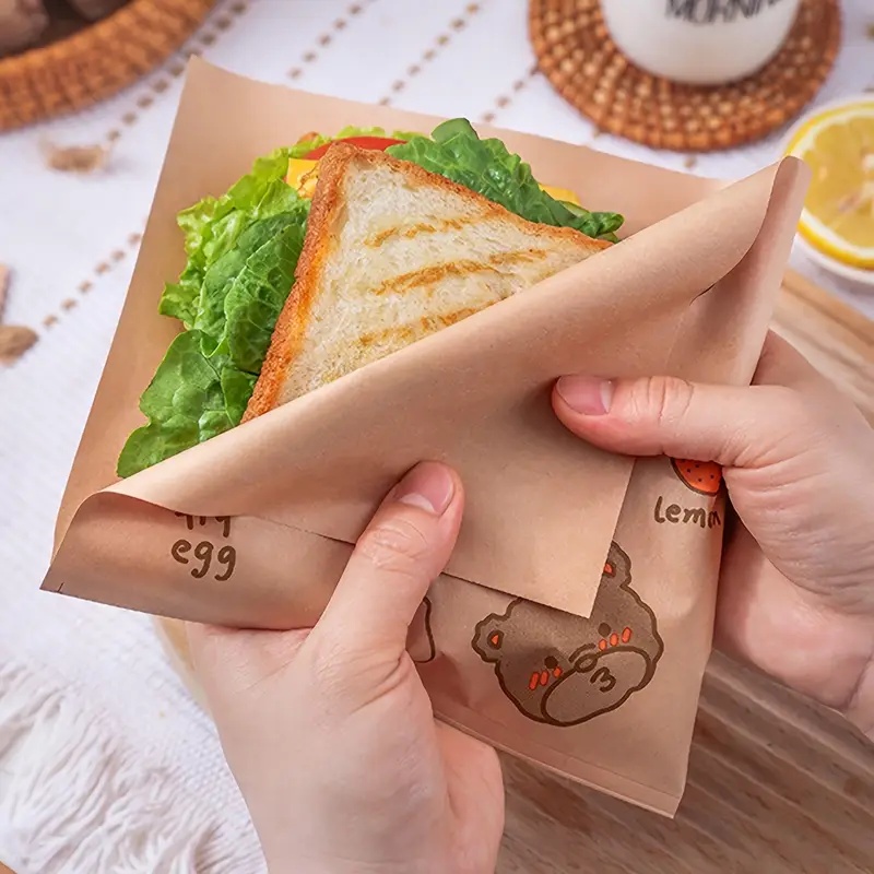 100-Piece Oil-Proof Sandwich W - Microwave Oven ulasan dan harga