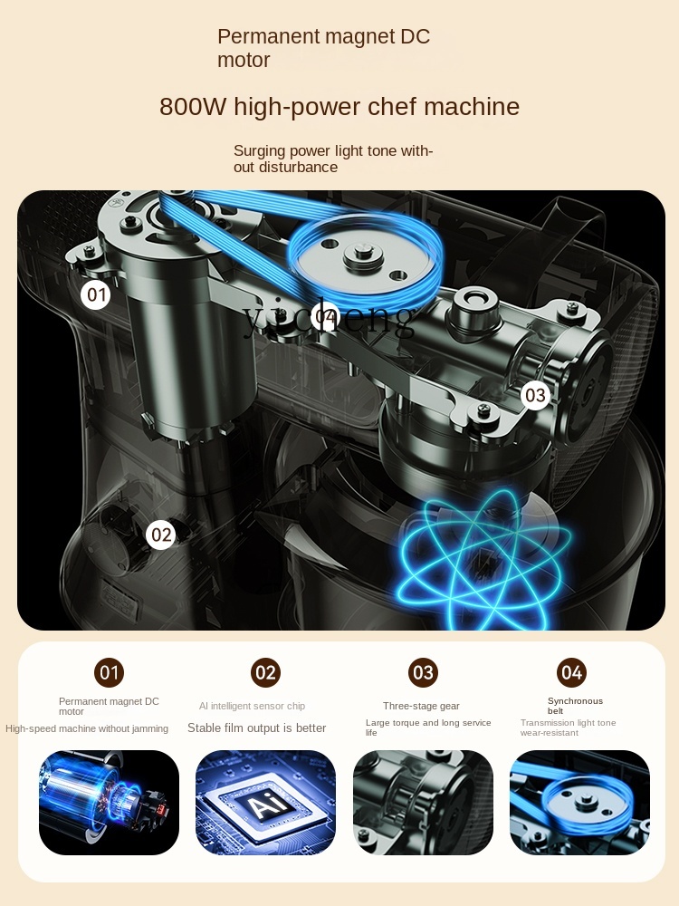 Stand Mixer Household Small Au - Stand Mixer ulasan dan harga