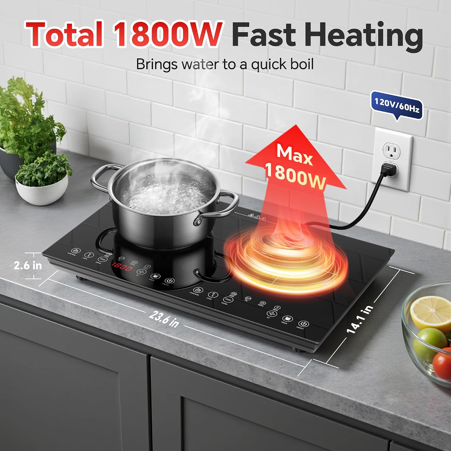 Portable Induction Cooktop 2 B - Induction Cooktop Portable ulasan dan harga