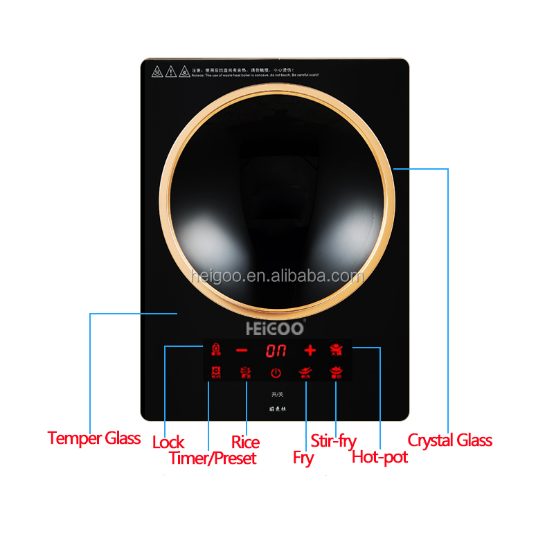 Single burner Built in and Por - Induction Cooktop Portable ulasan dan harga