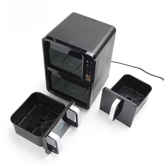 12L Dual Chamber Air Fryer, Te - Air Fryer ulasan dan harga