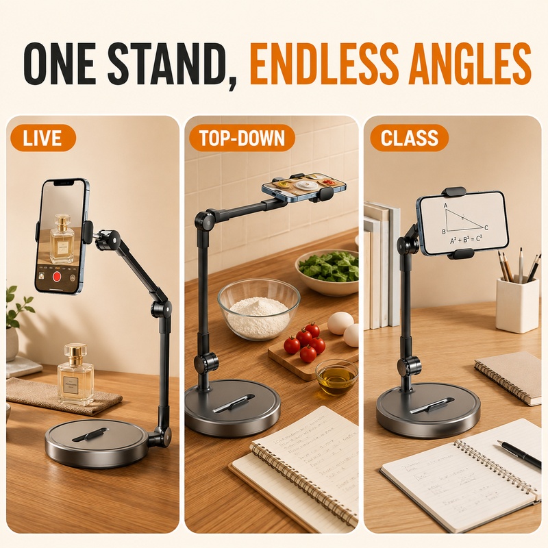 Overhead Phone Stand Desktop T - Kitchen Appliances Video ulasan dan harga