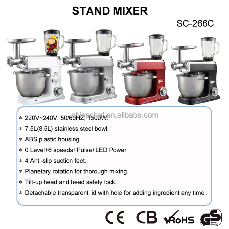 Electric 7.5L 8.5L Dough Mixer - Stand Mixer ulasan dan harga