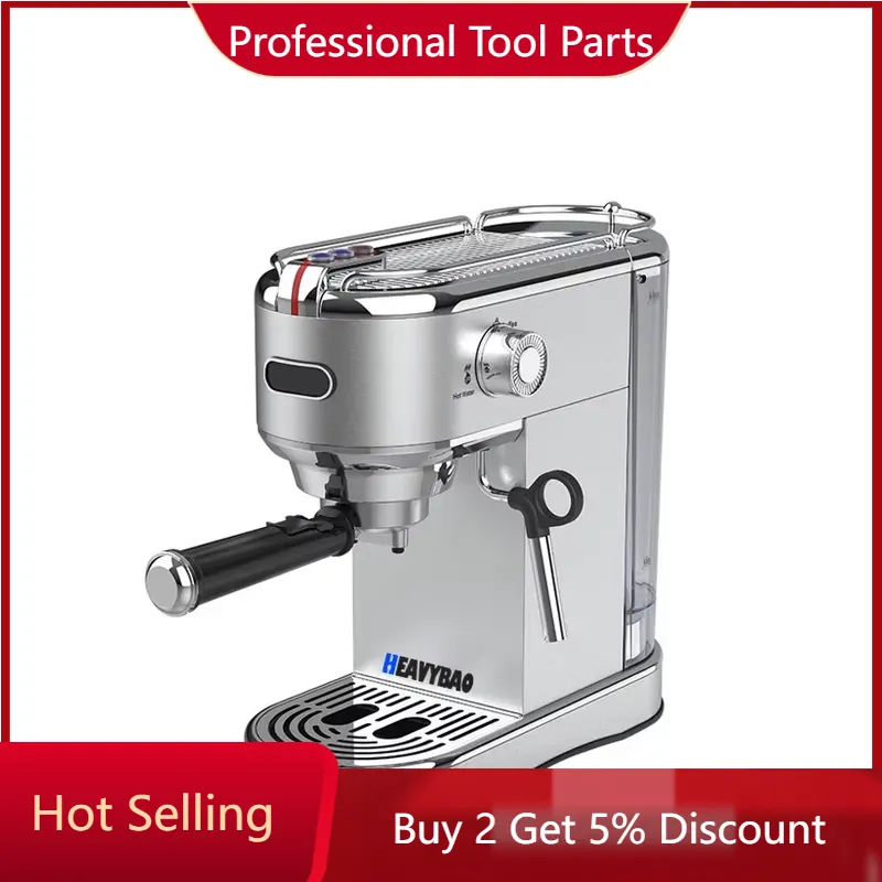 Heavybao 1450W Commercial Stai - Coffee Maker ulasan dan harga