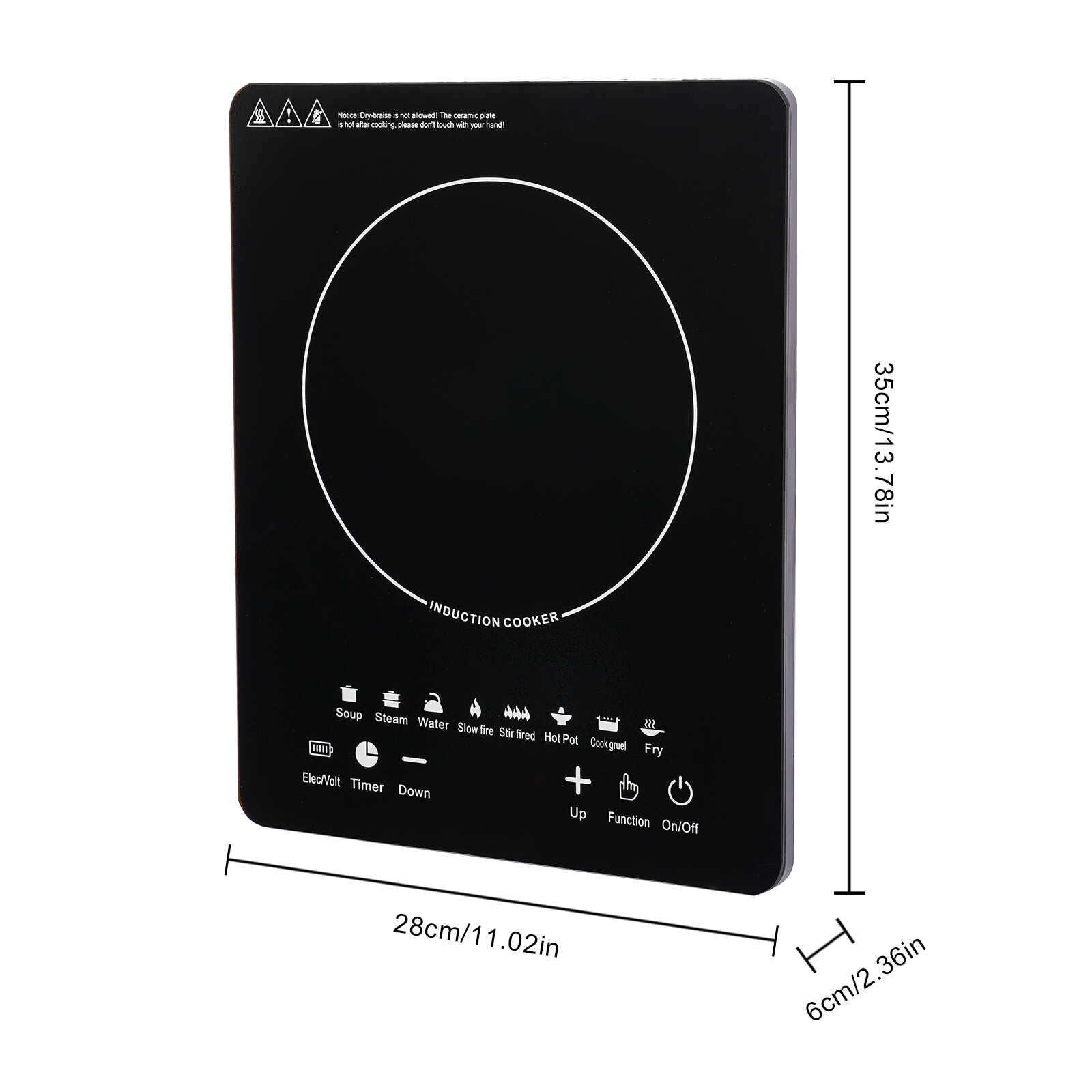 110V 750W Electric Induction C - Induction Cooktop Portable ulasan dan harga
