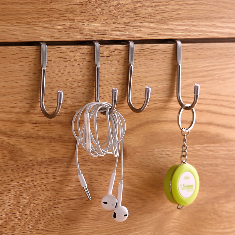 Stainless Steel Over Door Hook - Kitchen Appliances Cabinet ulasan dan harga