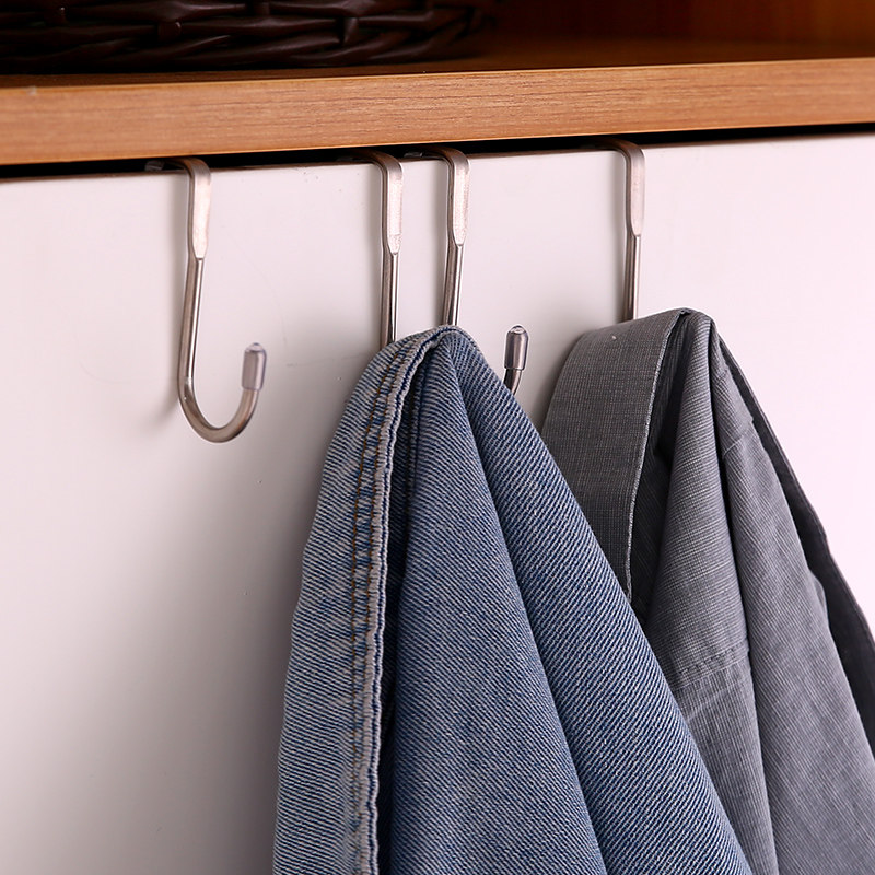 Stainless Steel Over Door Hook - Kitchen Appliances Cabinet ulasan dan harga