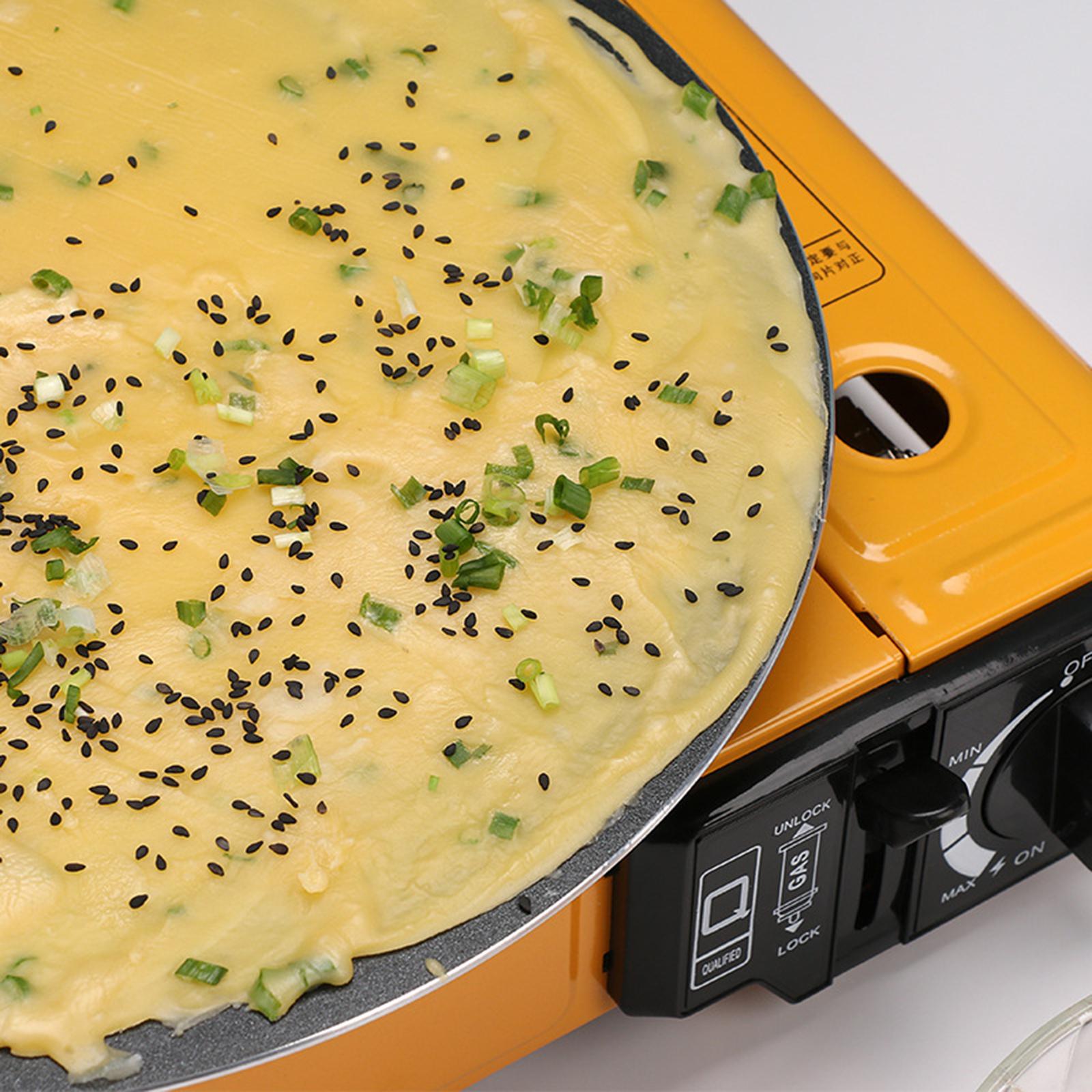 Mini Pancake Round Griddle Non - Induction Cooktop Portable ulasan dan harga