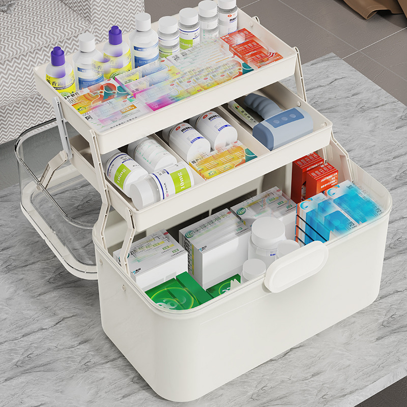 Large Capacity Clear Lid Medic - Kitchen Appliances Cabinet ulasan dan harga