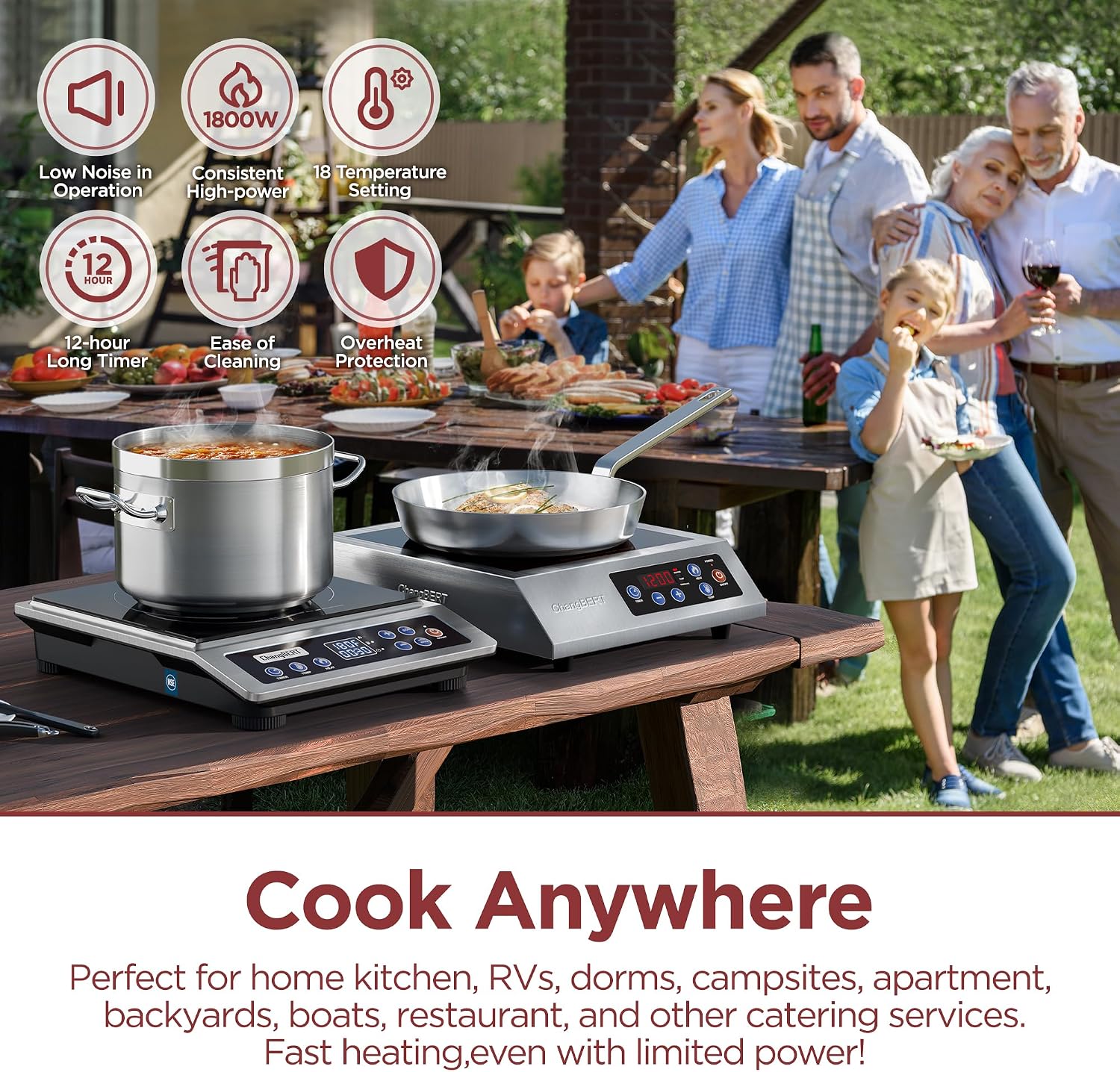 Portable Induction Cooktop Enh - Induction Cooktop Portable ulasan dan harga