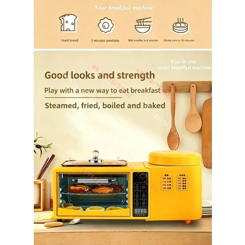 4-in-1 Multifunctional Breakfa - Rice Cooker ulasan dan harga