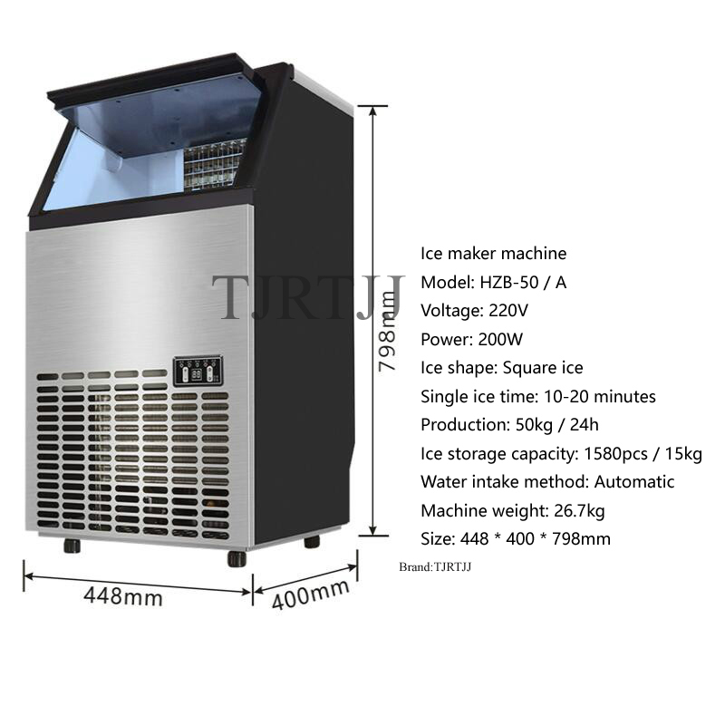 110V 220V Ice Maker Commercial - Coffee Maker ulasan dan harga