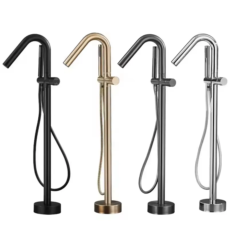 Copper Freestanding Bath Showe - Stand Mixer ulasan dan harga