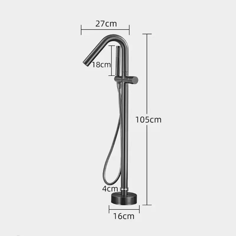 Copper Freestanding Bath Showe - Stand Mixer ulasan dan harga