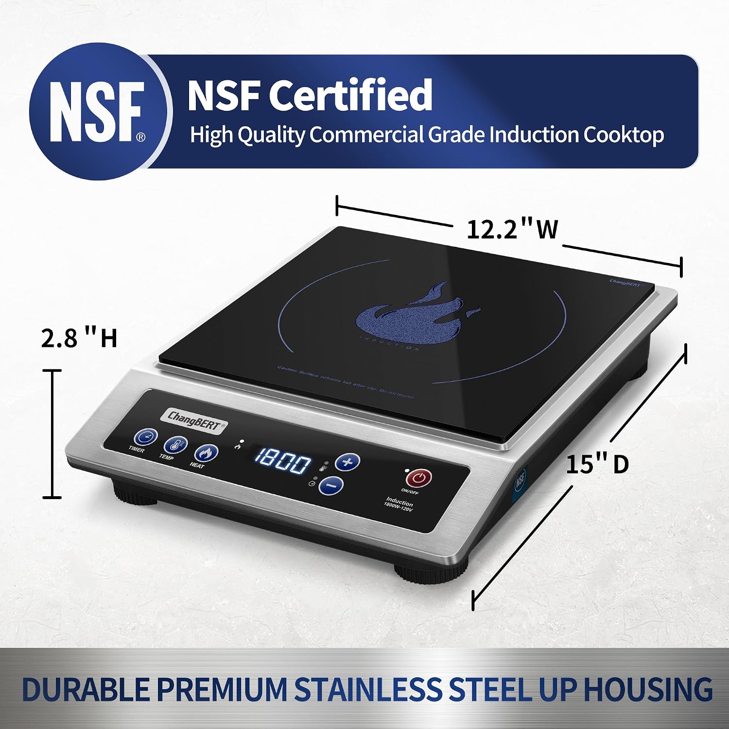 Induction Cooktop, Commercial  - Induction Cooktop Portable ulasan dan harga