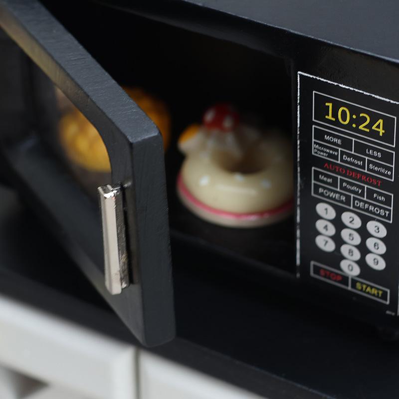 Hot Sale 1/12 Doll House Acces - Microwave Oven ulasan dan harga